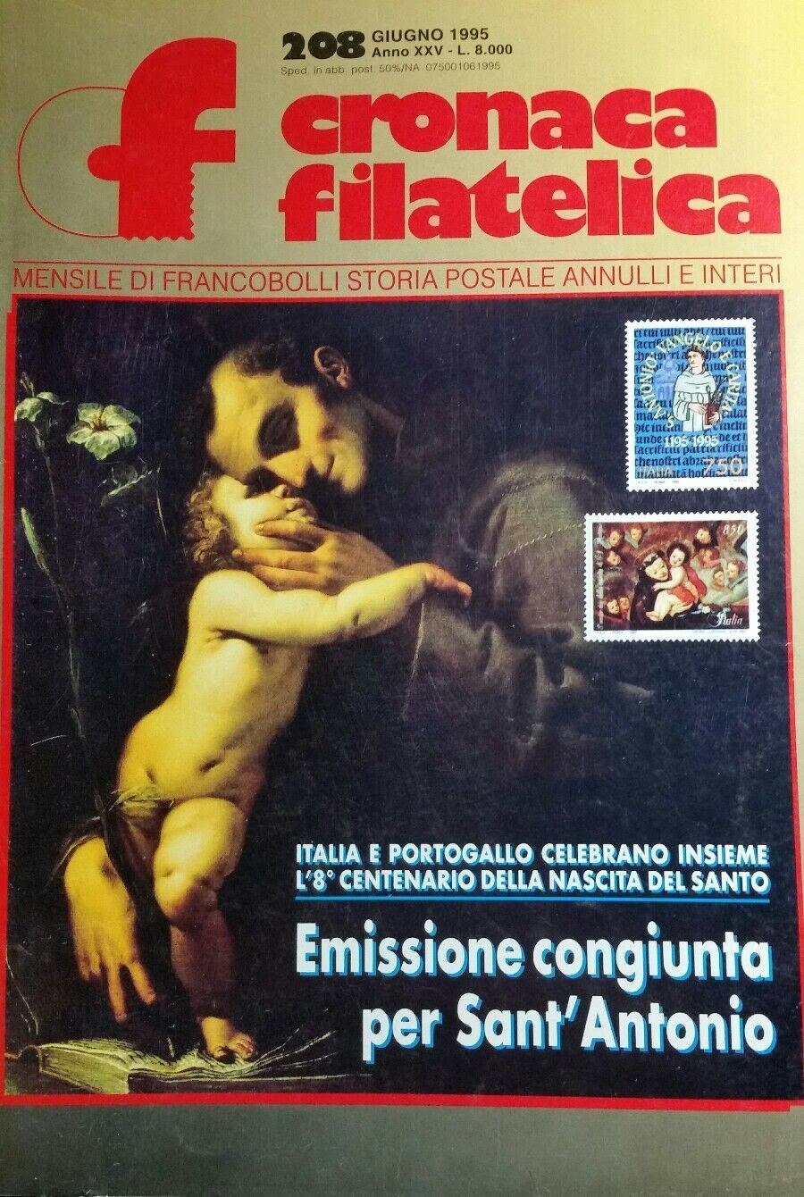 CRONACA FILATELICA N.208 GIUGNO  1995