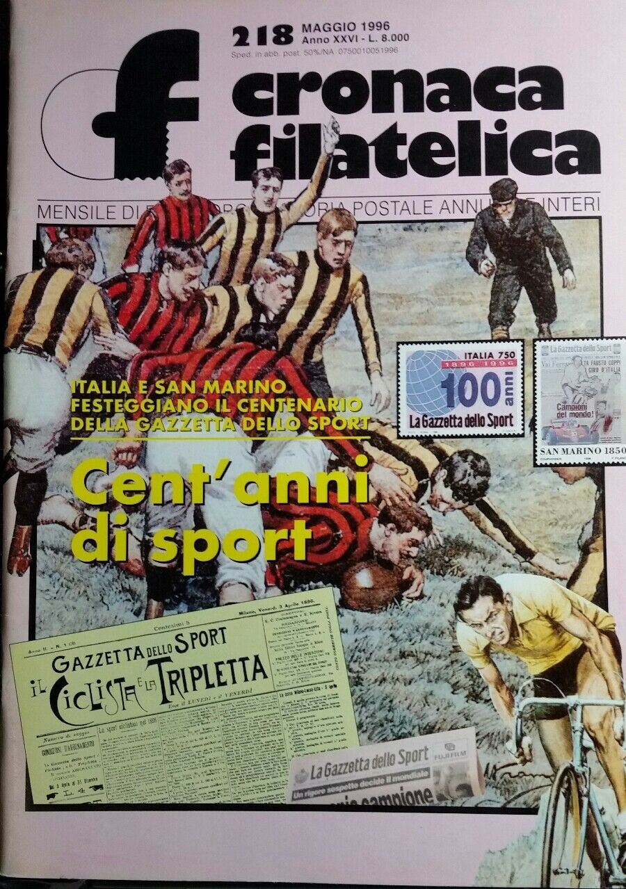 CRONACA FILATELICA N.218 MAGGIO 1996