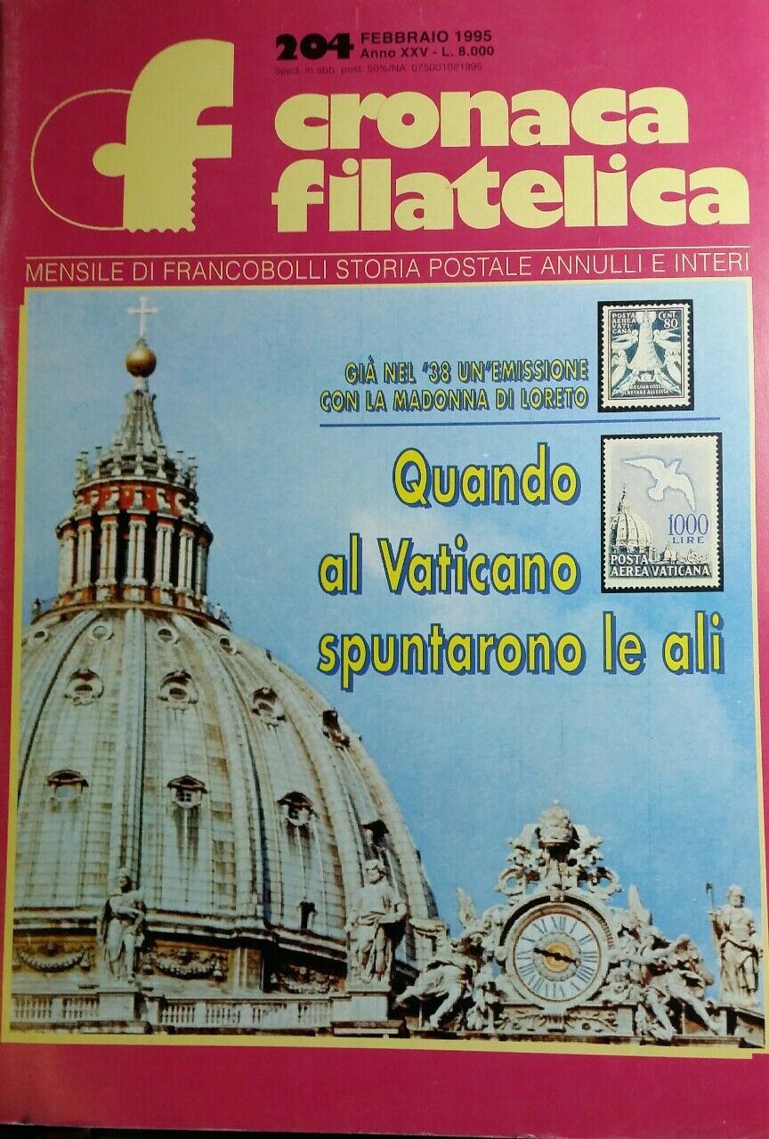 CRONACA FILATELICA N.204 FEBBRAIO 1995