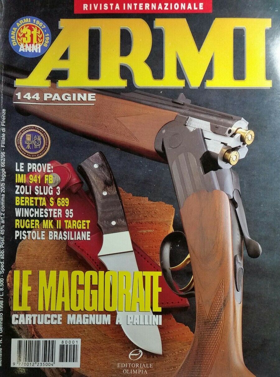 ARMI GENNAIO 1998 EDITORIALE OLIMPIA