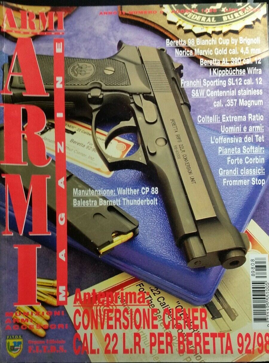 ARMI MAGAZINE AGOSTO 1998