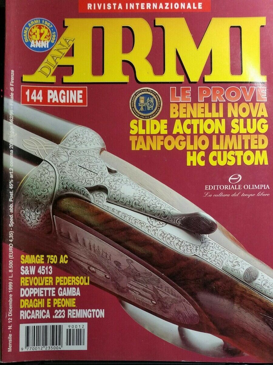 DIANA ARMI DICEMBRE 1999 EDITORIALE OLIMPIA