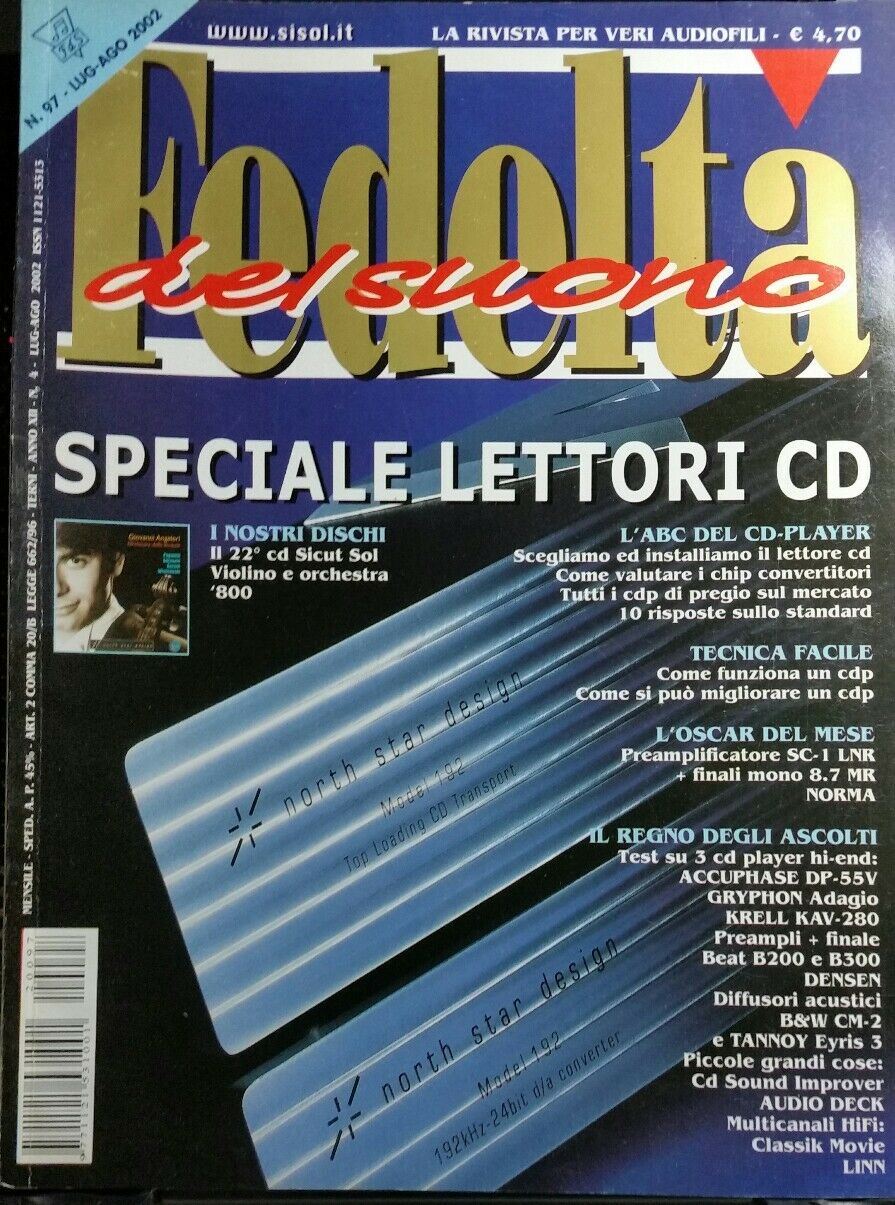 FEDELTÀ DEL SUONO N.97 LUG./AGO. 2002