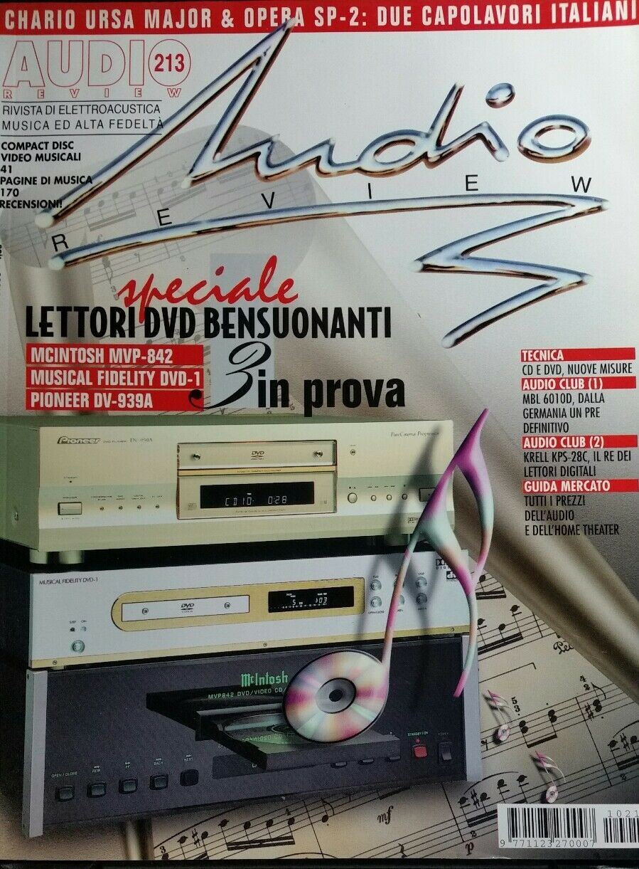 AUDIO REVIEW N.213 MAGGIO 2001