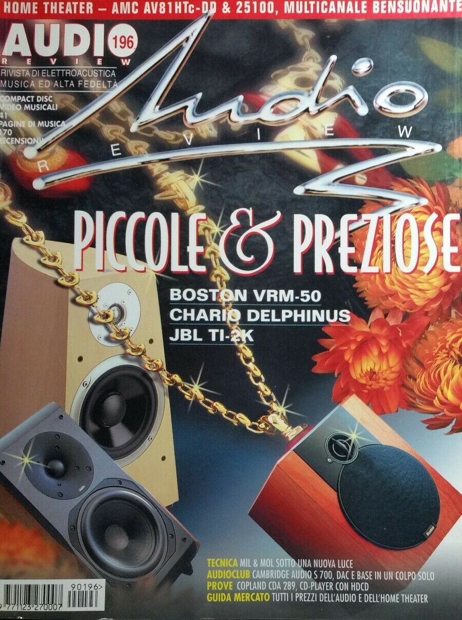 AUDIO REVIEW N.196 NOVEMBRE 1999