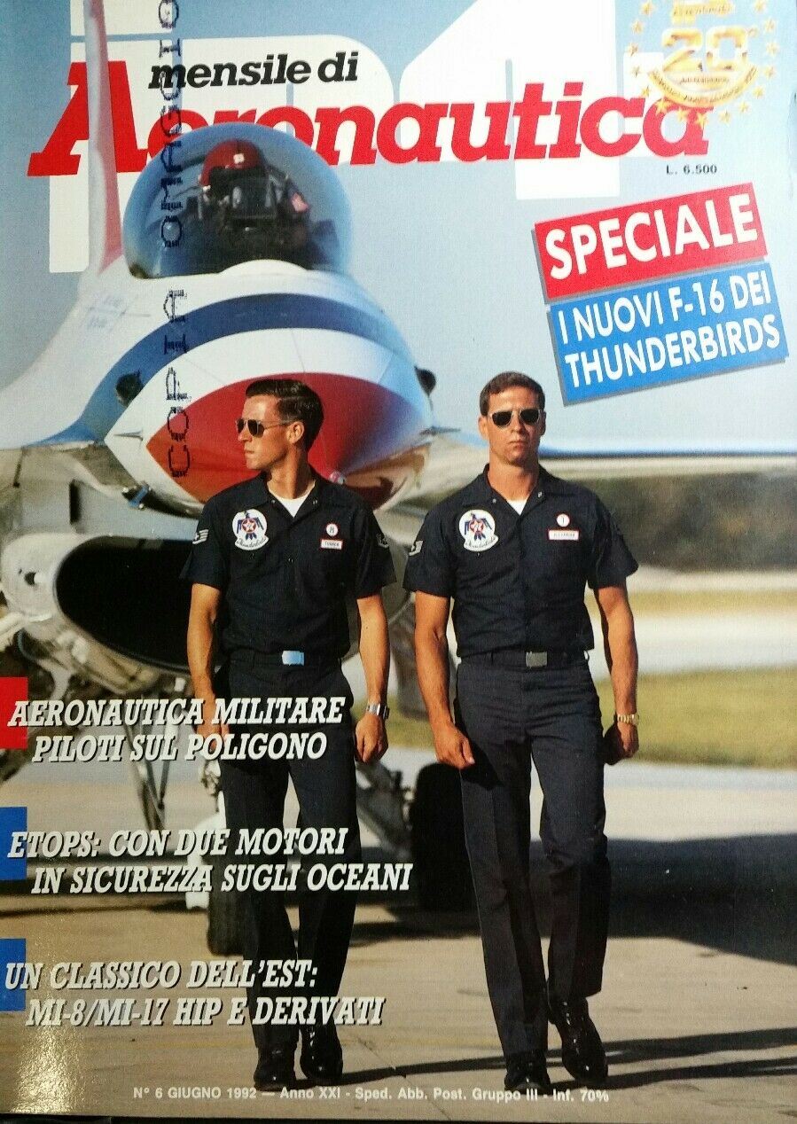 MENSILE DI AREONAUTICA GIUGNO 1992