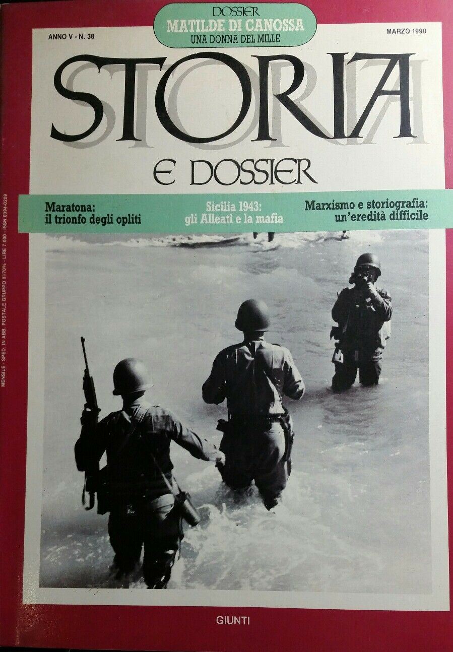 STORIA E DOSSIER N.38 MARZO 1990