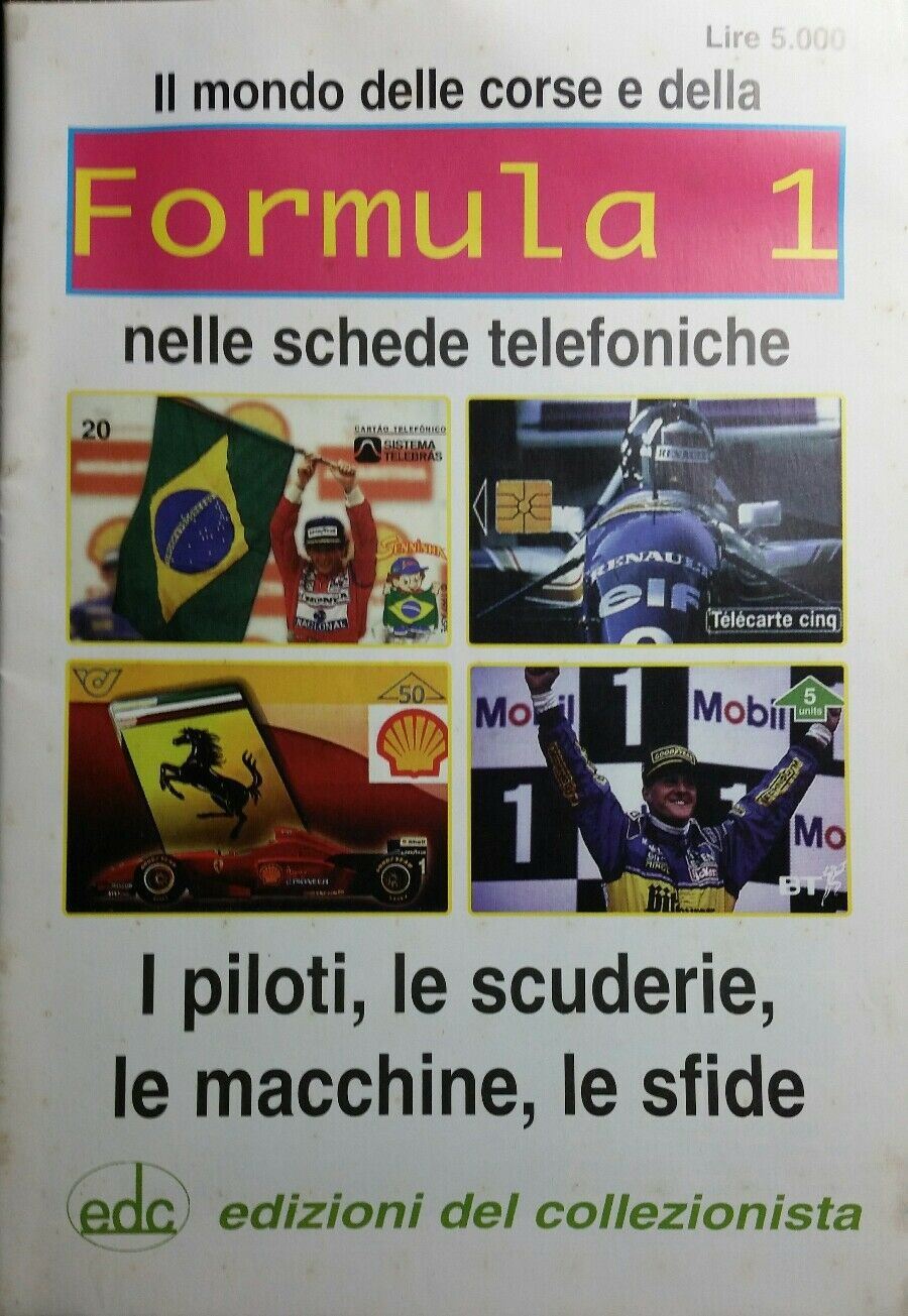 IL MONDO DELLE CORSE E DELLA FORMULA 1 NELLE SCHEDE TELEFONICHE 1998