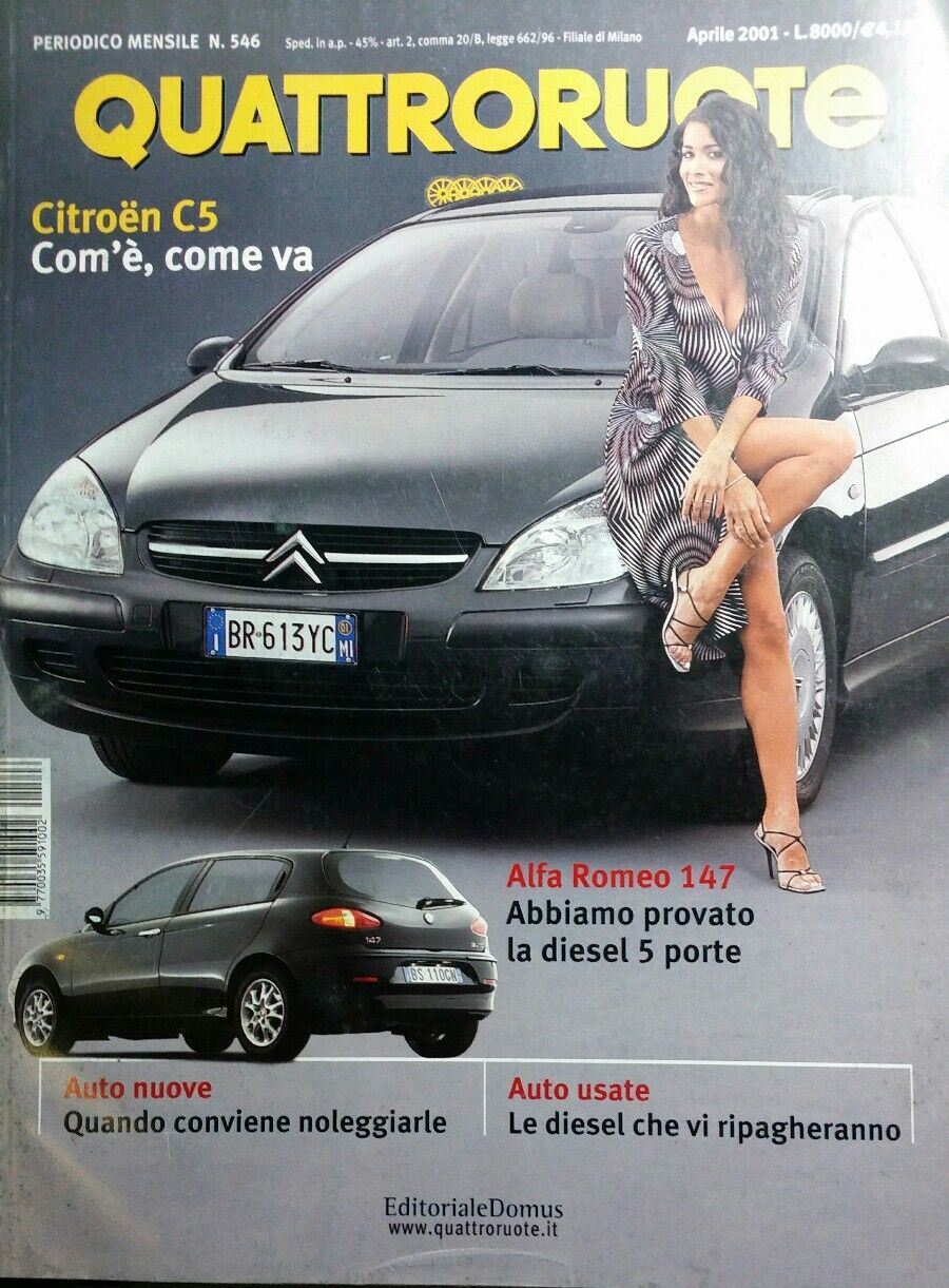 QUATTRORUOTE N.546 APRILE 2001