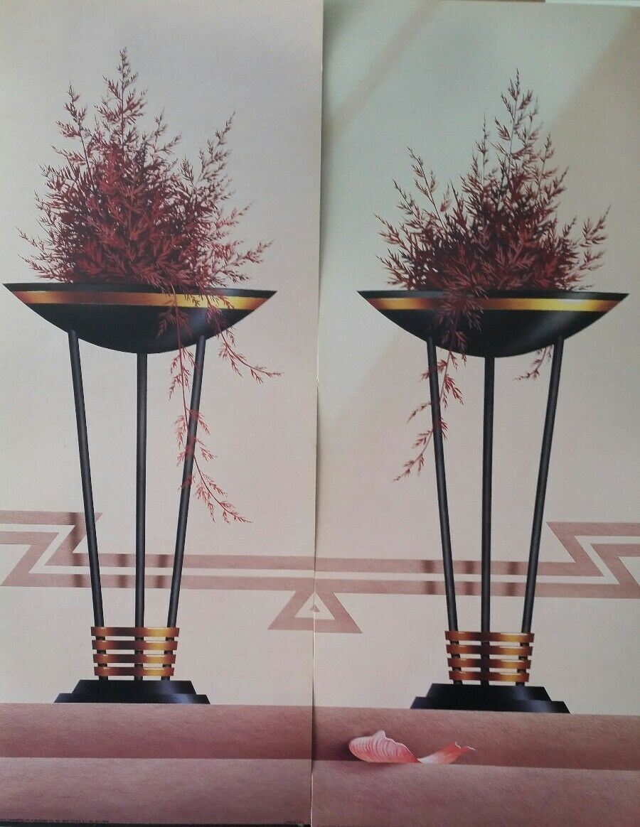 STAMPA LITOGRAFICA   CM.20x50 x2