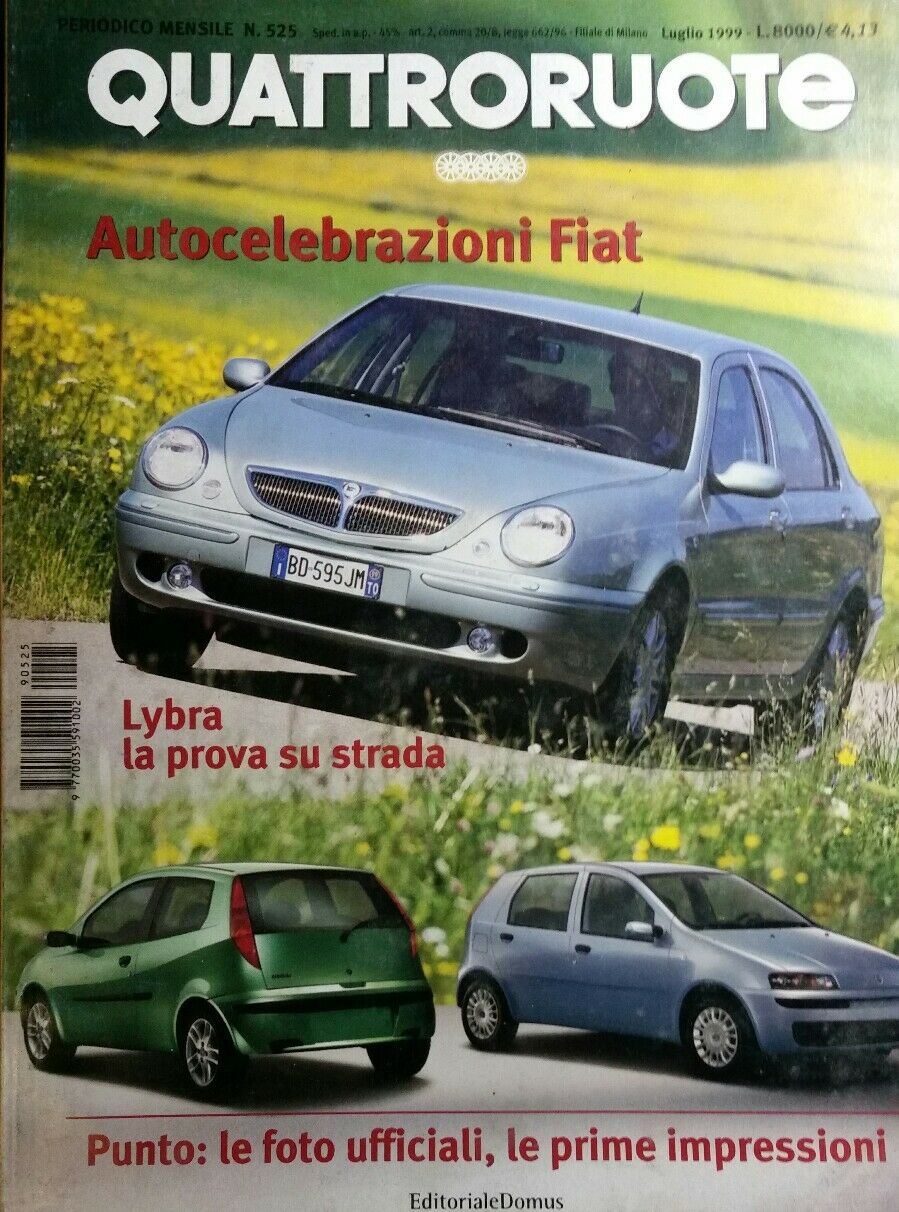 QUATTRORUOTE N.525 LUGLIO 1999
