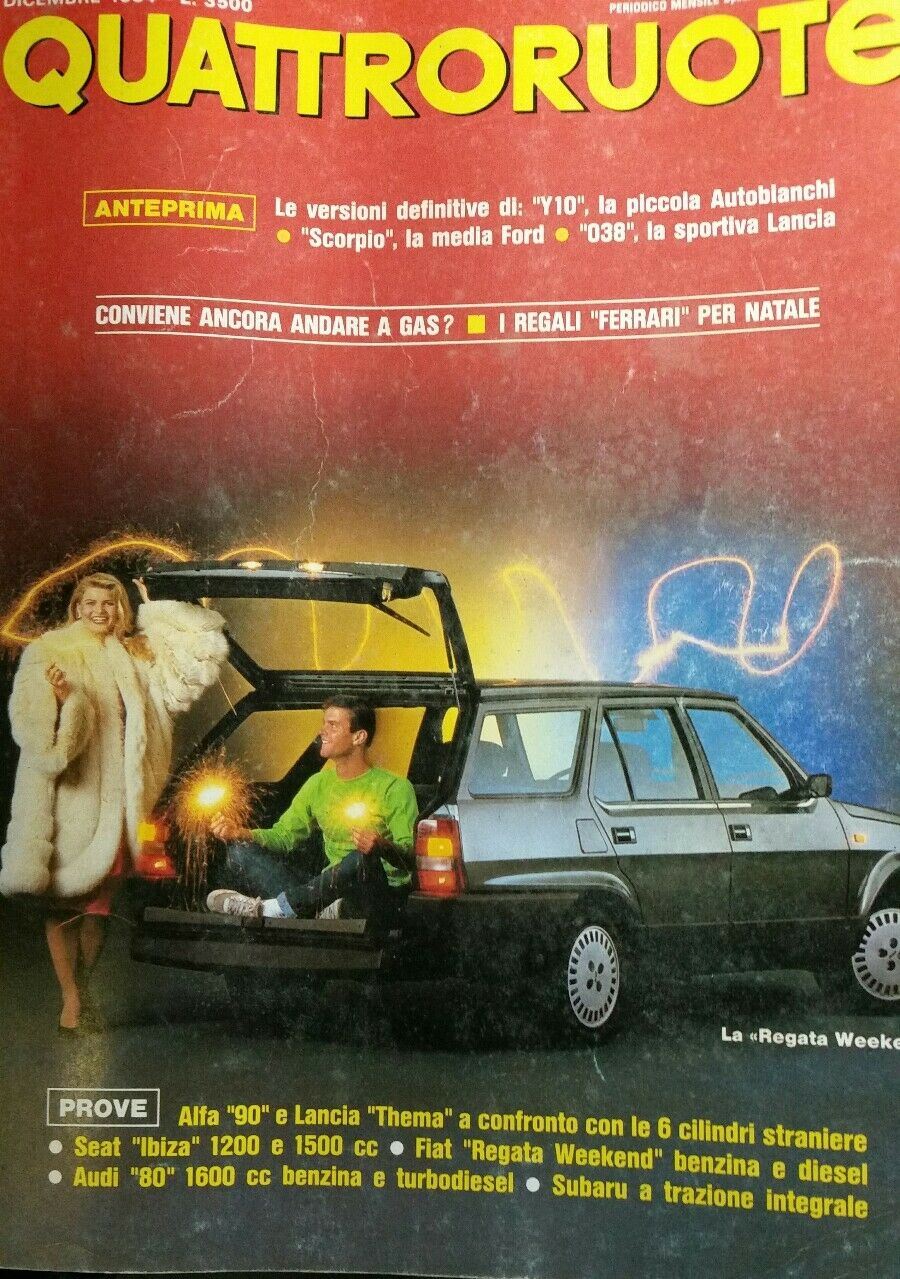 QUATTRORUOTE N.350 DICEMBRE 1984
