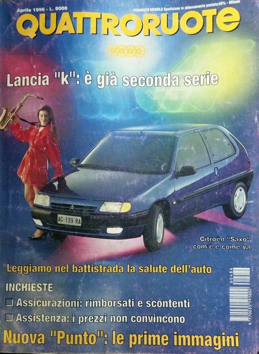 QUATTRORUOTE N.486 APRILE 1996