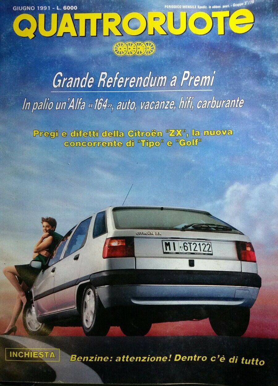 QUATTRORUOTE N.428 GIUGNO 1991