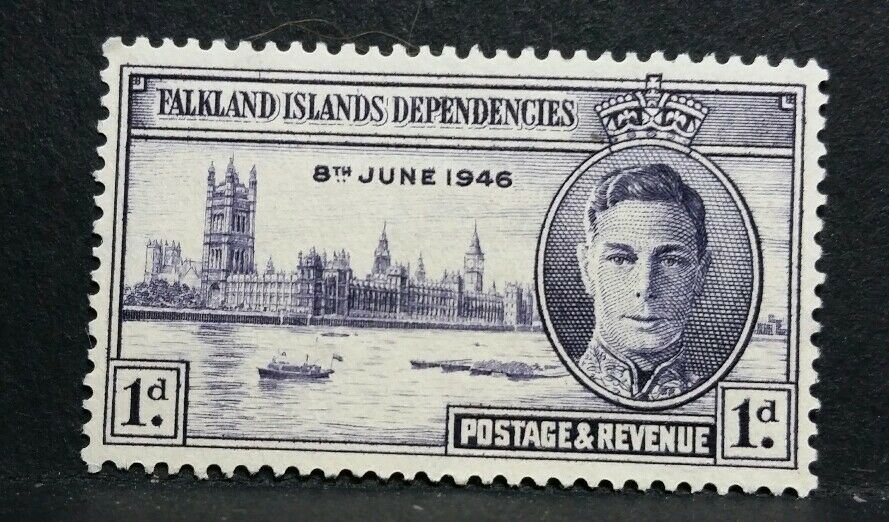 1946 FALKLAND VITTORIA 2d. MH* RF03