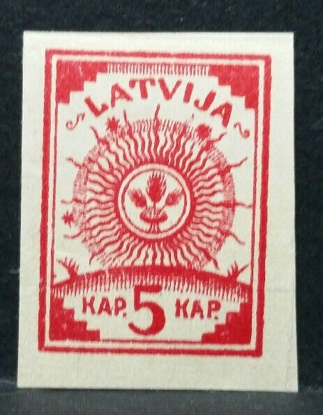 1919 LATVIJA LETTONIA STEMMA MH* RF03