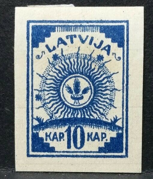 1919 LATVIJA LETTONIA STEMMA MH* RF03