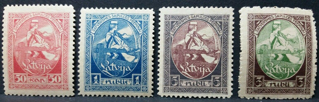 1920 LATVIJA LETTONIA ASSEMBLEA COSTITUENTE MH* RF03