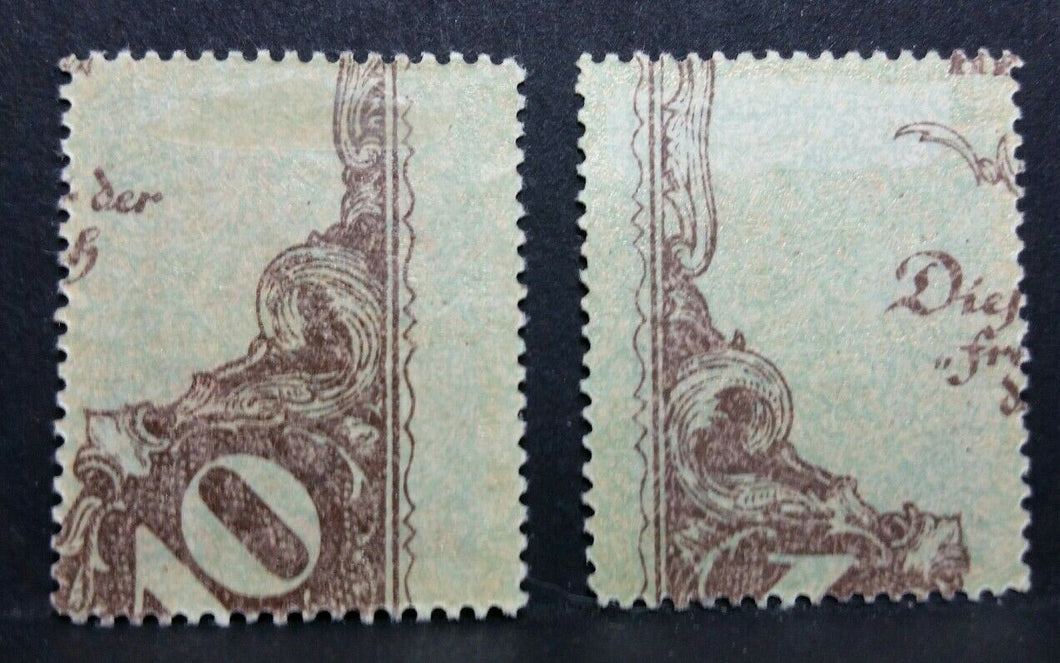 1920 LATVIJA LETTONIA UNIONE PROVINCIE SU BANCONOTA MH* RF03