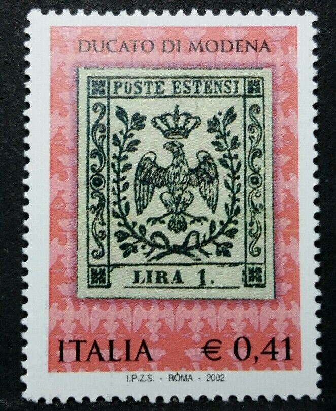 2002 ITALIA PRIMA EMISSIONE DUCATO DI MODENA MNH** RI