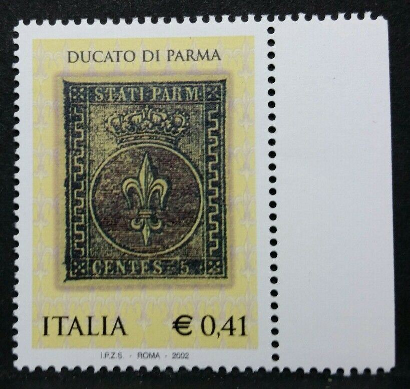 2002 ITALIA PRIMA EMISSIONE DUCATO DI PARMA MNH** RI
