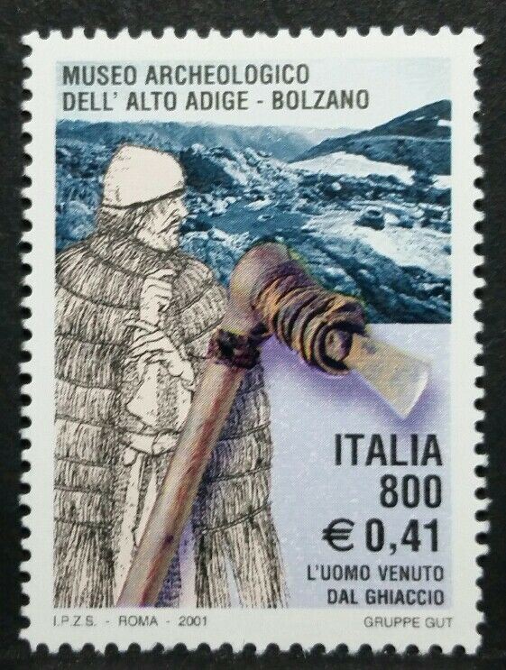 2001 ITALIA MISEO ARCHEOLOGICO DI BOLZANO MNH** RI
