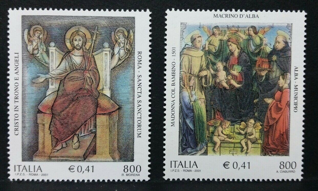 2001 ITALIA ARTE ITALIANA MNH** RI