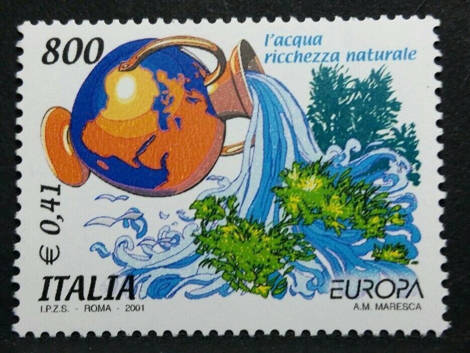 2001 ITALIA EUROPA MNH** RI