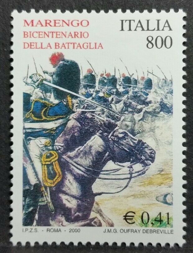 2000 ITALIA BATTAGLIA DI MARENGO MNH** RI
