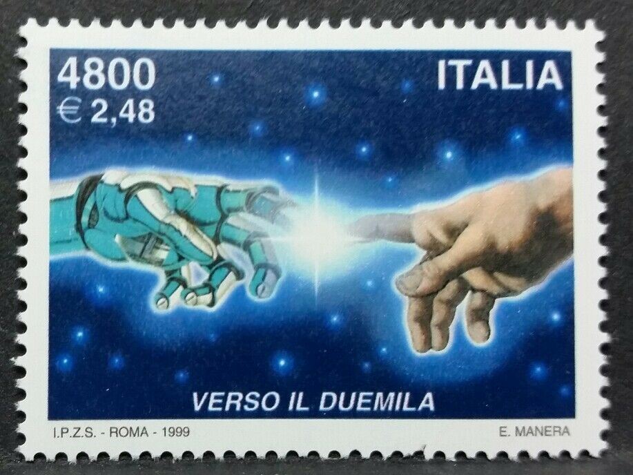 1999 ITALIA VERSO IL DUEMILA MNH** RI