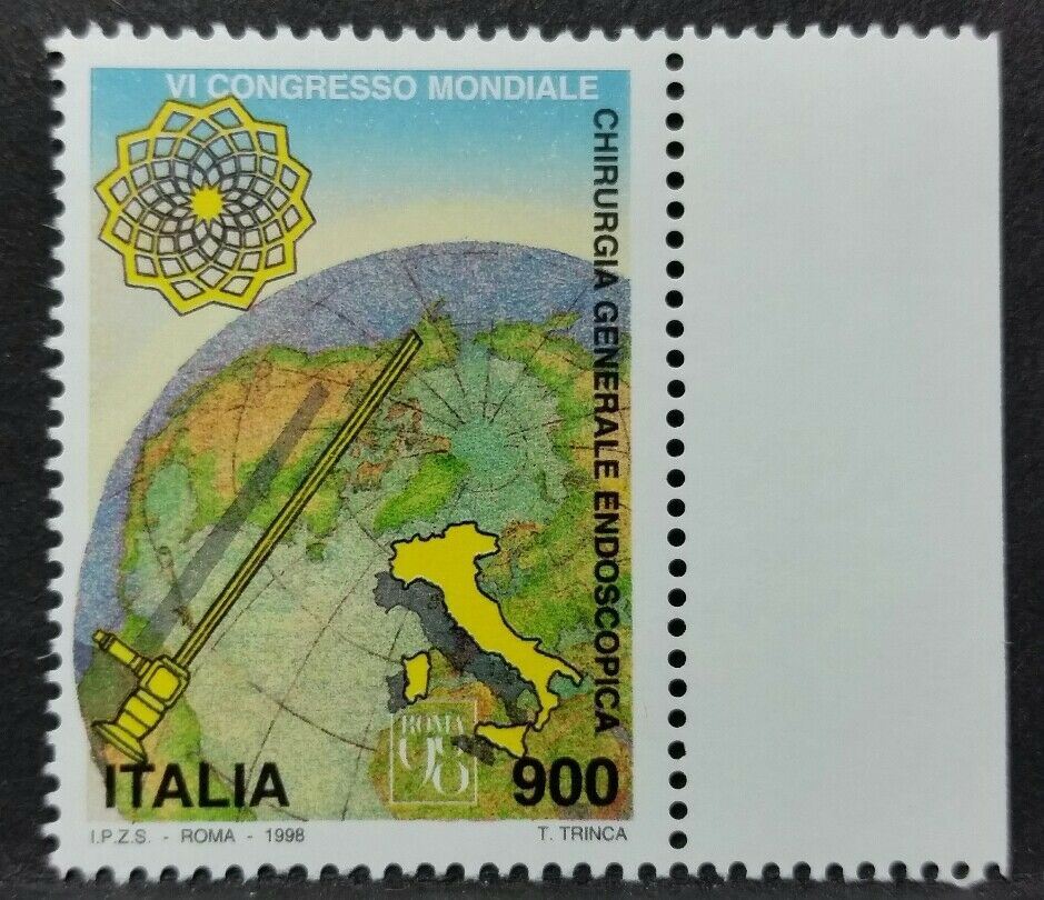 1998 ITALIA CHIRURGIA GENERALE ENDOSCOPICA MNH** RI