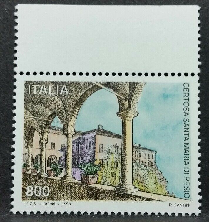 1998 ITALIA CERTOSA SANTA MARIA DI PESIO MNH** RI