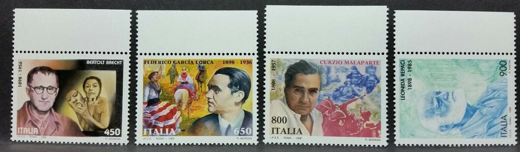 1998 ITALIA SCRITTORI MNH** RI