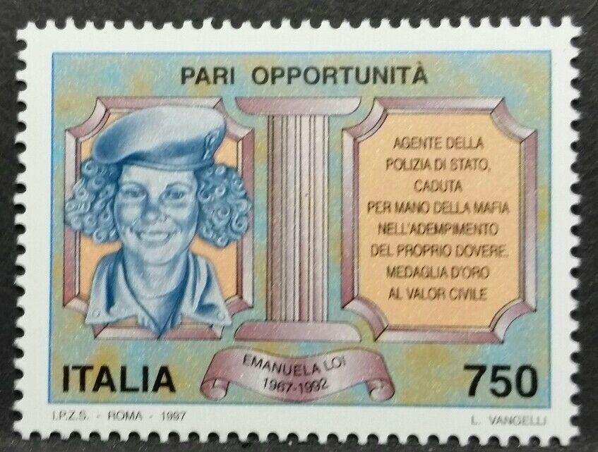 1997 ITALIA MINISTERO PARI OPPORTUNITÀ MNH** RI