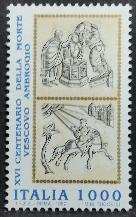 1997 ITALIA SANT'AMBROGIO MNH** RI