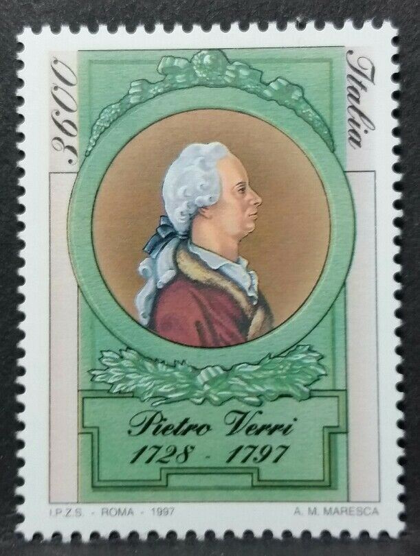 1997 ITALIA PIETRO VERRI MNH** RI
