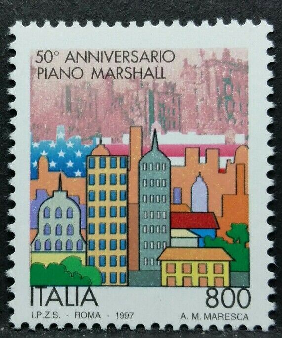 1997 ITALIA PIANO MARSHALL MNH** RI