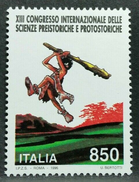 1996 ITALIA CONGRESSO SCIENZE PREISTORICHE MNH** RI