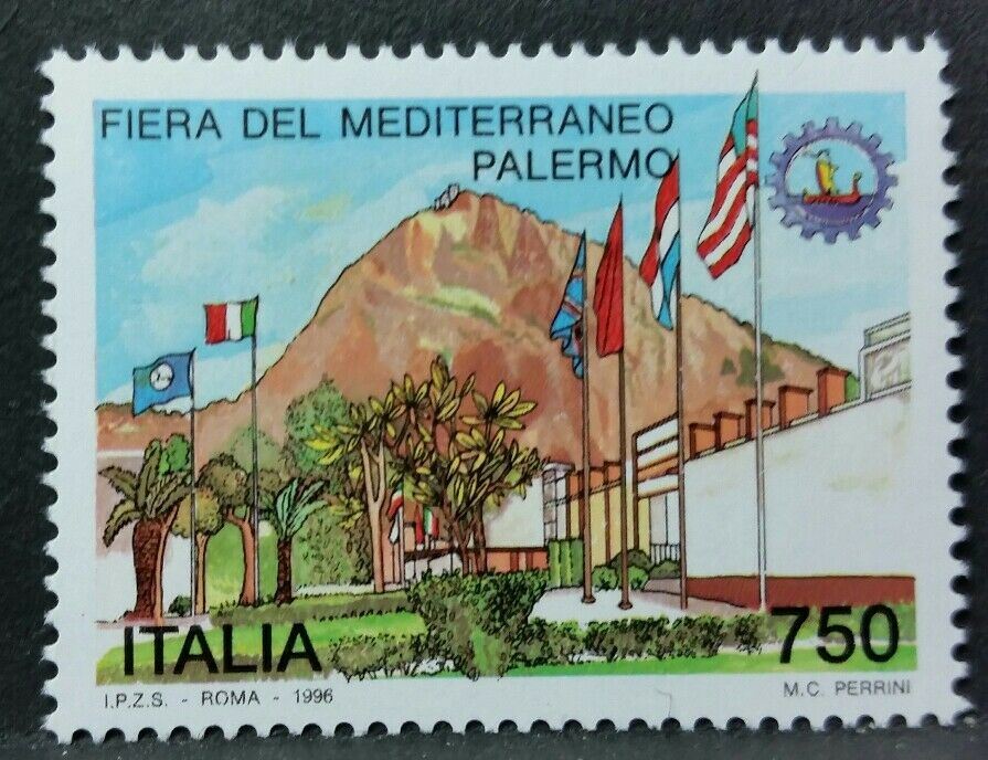 1996 ITALIA FIERA DEL MEDITERRANEO PALERMO MNH** RI