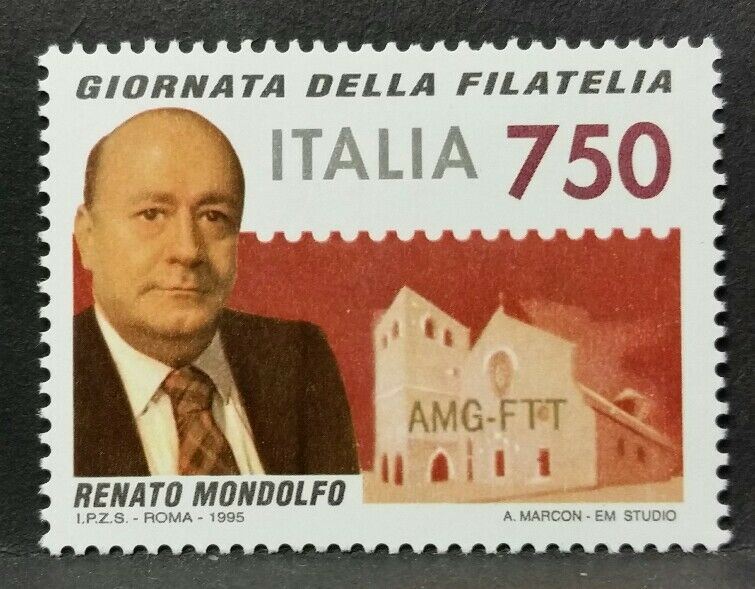 1995 ITALIA GIORNATA DELLA FILATELIA MNH** RI