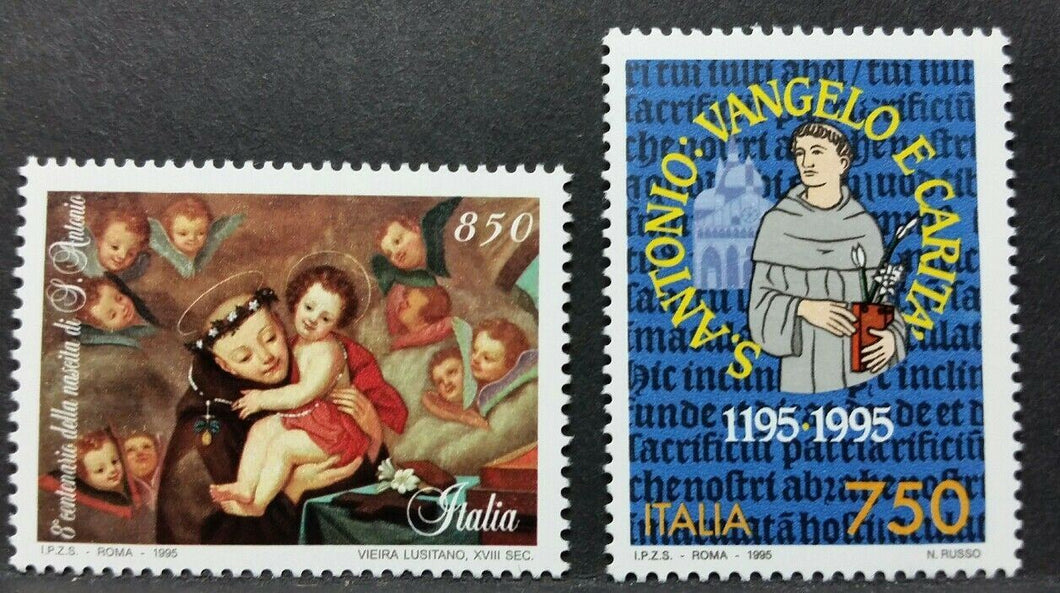 1995 ITALIA SANT'ANTONIO MNH** RI