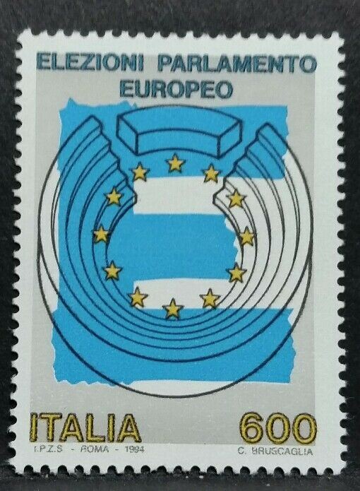 1994 ITALIA ELEZIONI PARLAMENTO EUROPEO MNH** RI