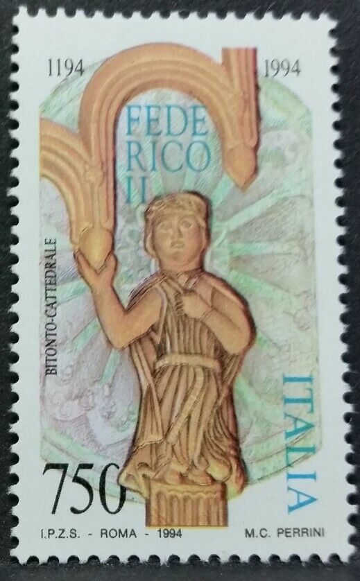 1994 ITALIA FEDERICO II MNH** RI