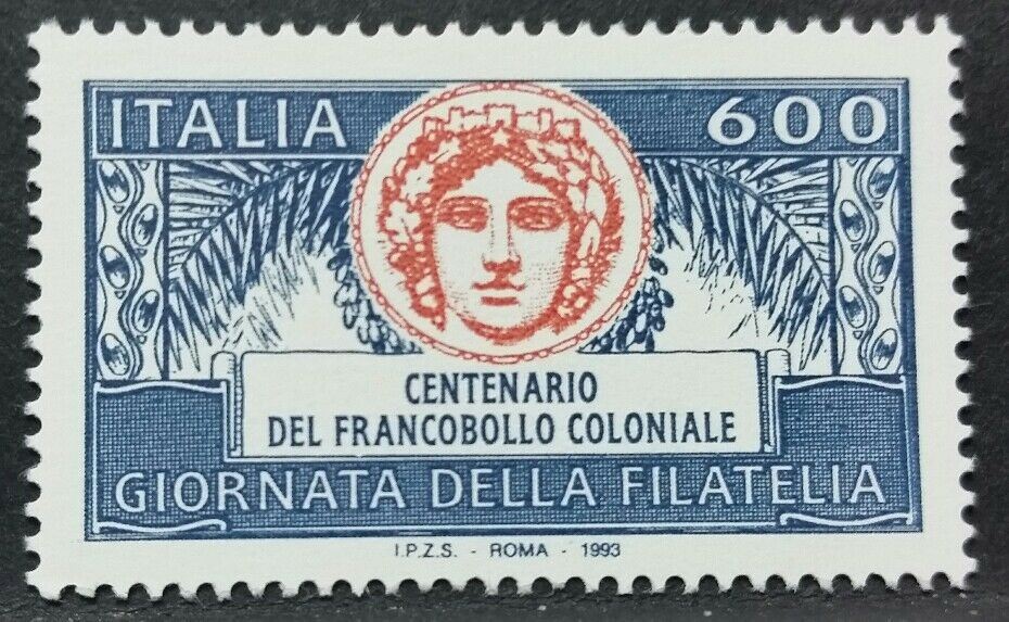 1993 ITALIA GIORNATA DEL FRANCOBOLLO MNH** RI