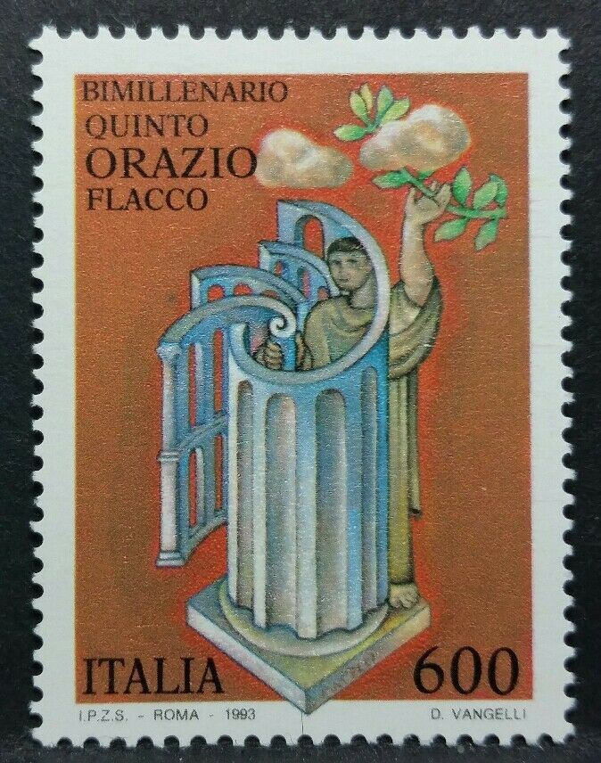 1993 ITALIA QUINTO ORAZIO FLACCO MNH** RI