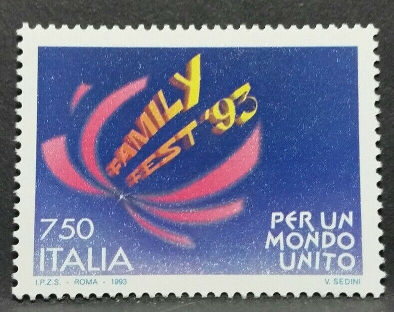 1993 ITALIA FAMILY FEST MNH** RI