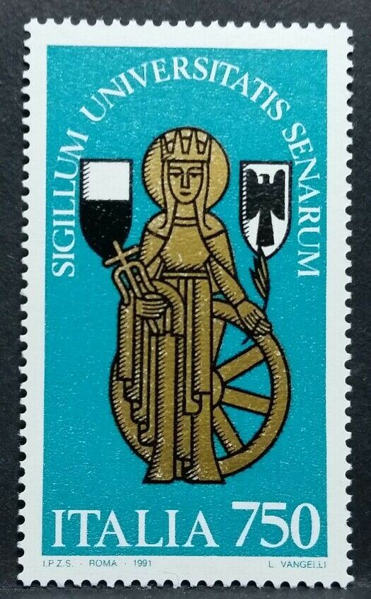 1991 ITALIA UNIVERSITÀ DI SIENA MNH** RI