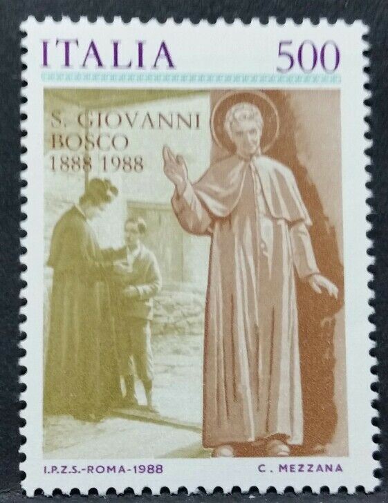 1988 ITALIA SAN GIOVANNI BOSCO MNH** RI