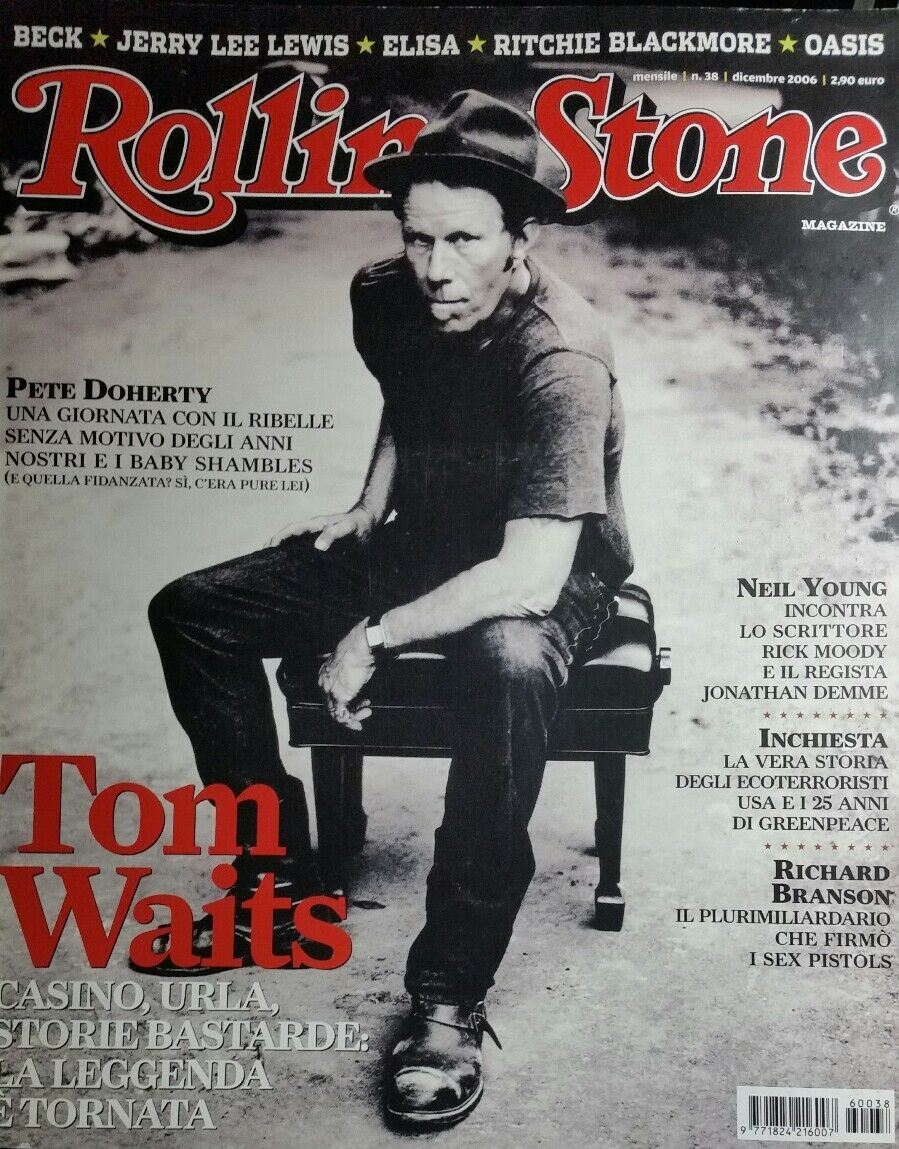 ROLLING STONE N.38 DIC.2006 TOM WAITS NEIL YOUNG