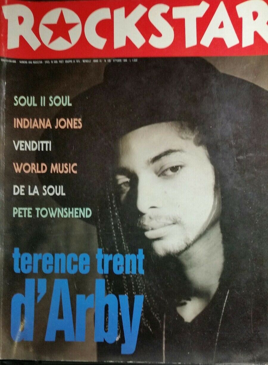 ROCKSTAR 109 1989 Terence Trent D’Arby Pete Townshend Venditti De La Soul Indio